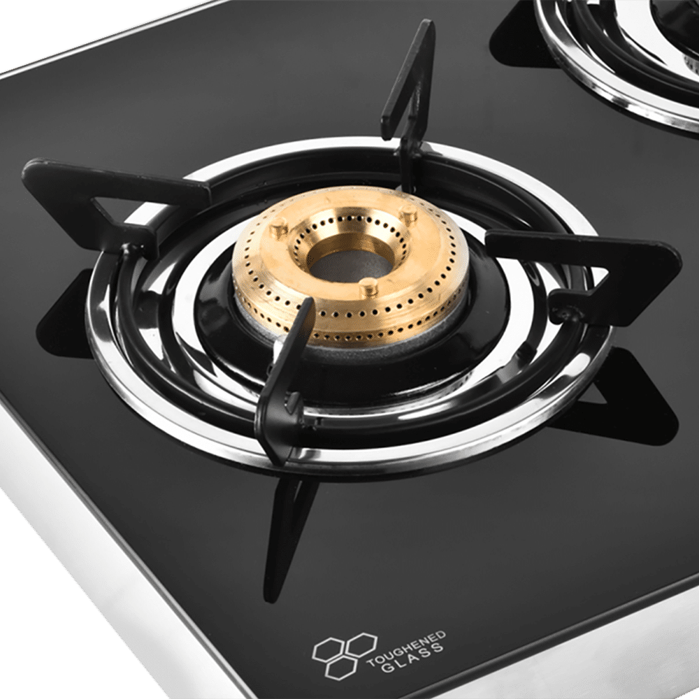 Buy Sunflame CLASSIC 3B SS Toughened Glass Top 3 Burner Manual Gas